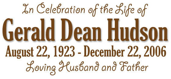 Gerald Dean Hudson
